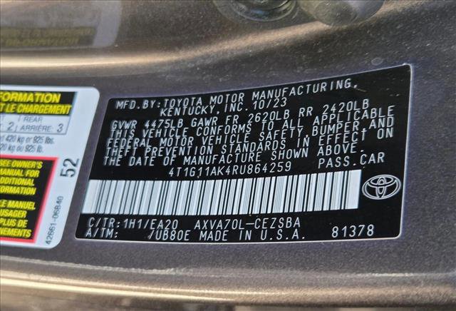 Used 2024 Toyota Camry SE FWD image 23