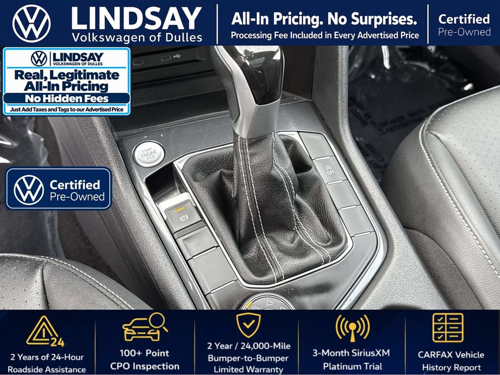 Certified 2023 Volkswagen Tiguan SE w/ Panoramic Sunroof Package AWD/4WD image 17