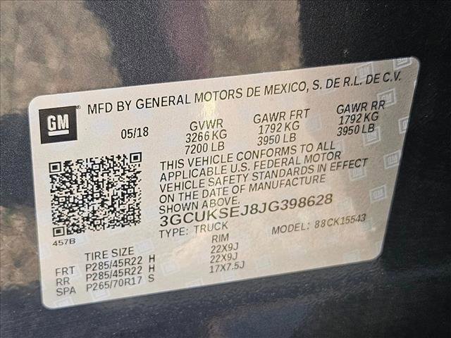 Used 2018 Chevrolet Silverado 1500 LTZ Z71 w/ LPO, Black Pack image 20