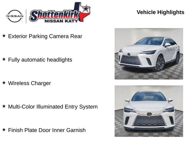 Used 2023 Lexus RX 350 Premium Plus w/ Cold Area Package FWD image 19