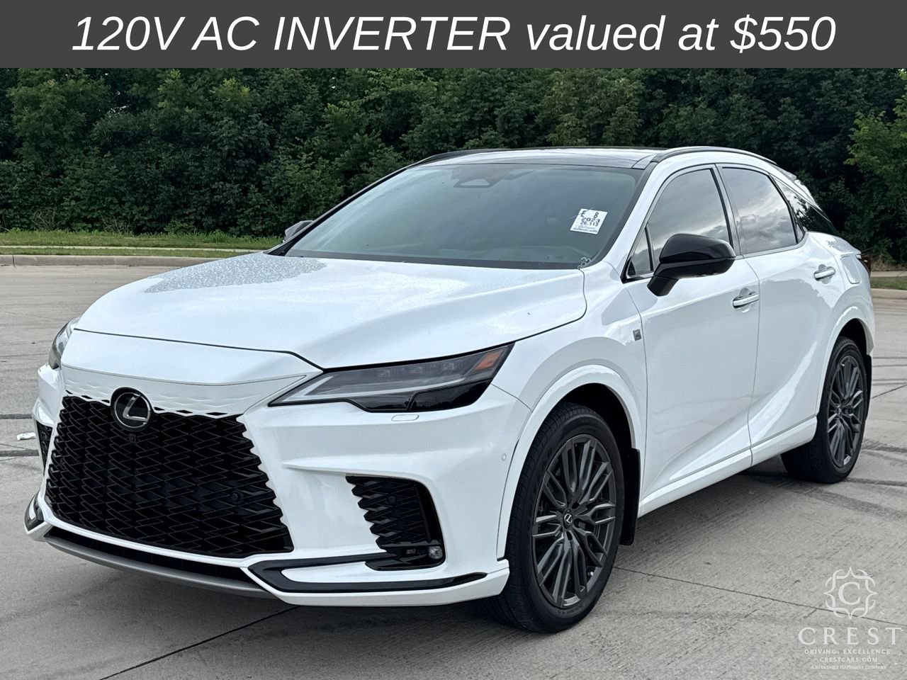 Used 2023 Lexus RX 500h F Sport w/ Cold Area Package AWD/4WD image 7