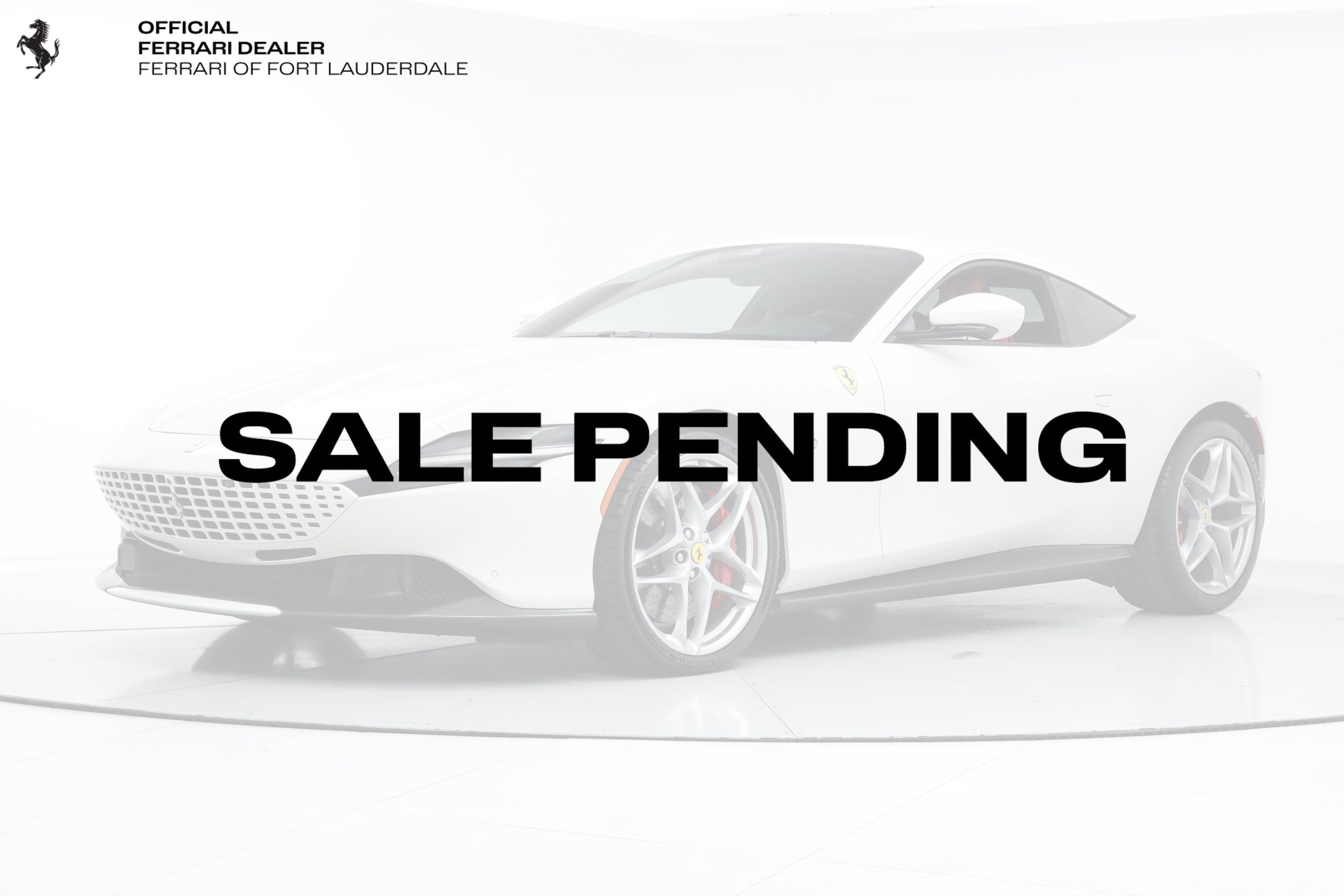 Certified 2021 Ferrari Roma