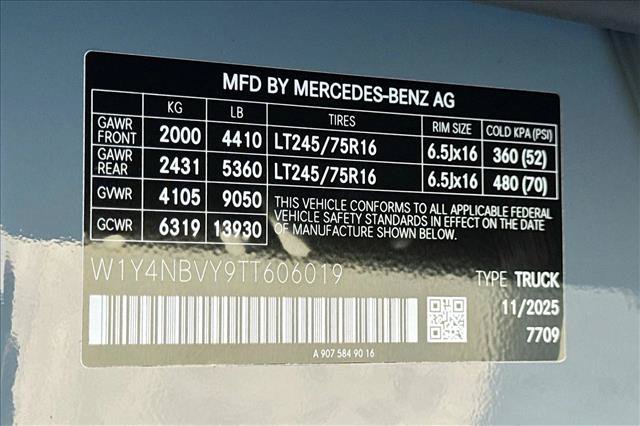 New 2026 Mercedes-Benz Sprinter 2500 image 27