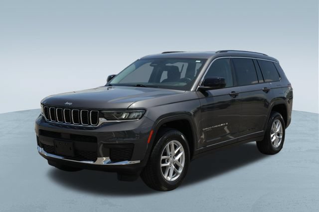 Used 2022 Jeep Grand Cherokee L Laredo w/ Luxury Tech Group I AWD/4WD video 3