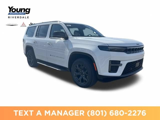 New 2026 Jeep Grand Wagoneer Limited w/ 8-Passenger Seating Package AWD/4WD 360° Tour