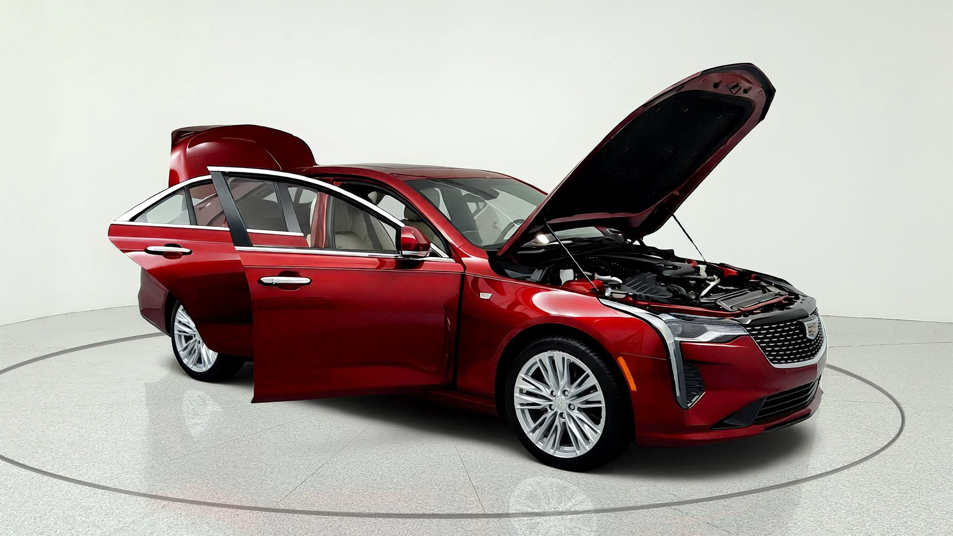 Certified 2024 Cadillac CT4 Premium Luxury AWD/4WD image 14