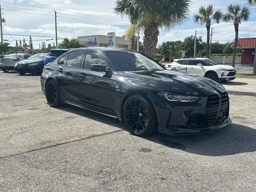 Used 2024 BMW M3 Competition w/ M Carbon Exterior Package AWD/4WD image 4