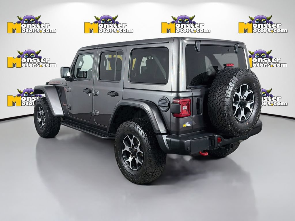 Used 2021 Jeep Wrangler Unlimited Rubicon w/ Uconnect 4C Nav & Sound Group AWD/4WD image 7