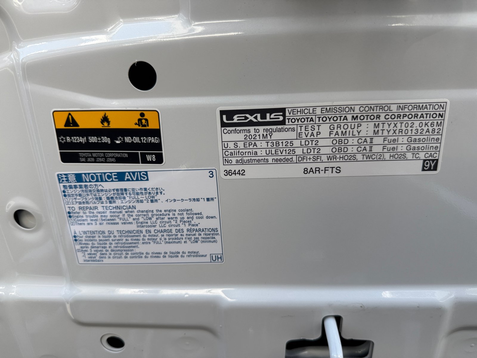 Used 2021 Lexus NX 300 FWD w/ Accessory Package 2 image 13