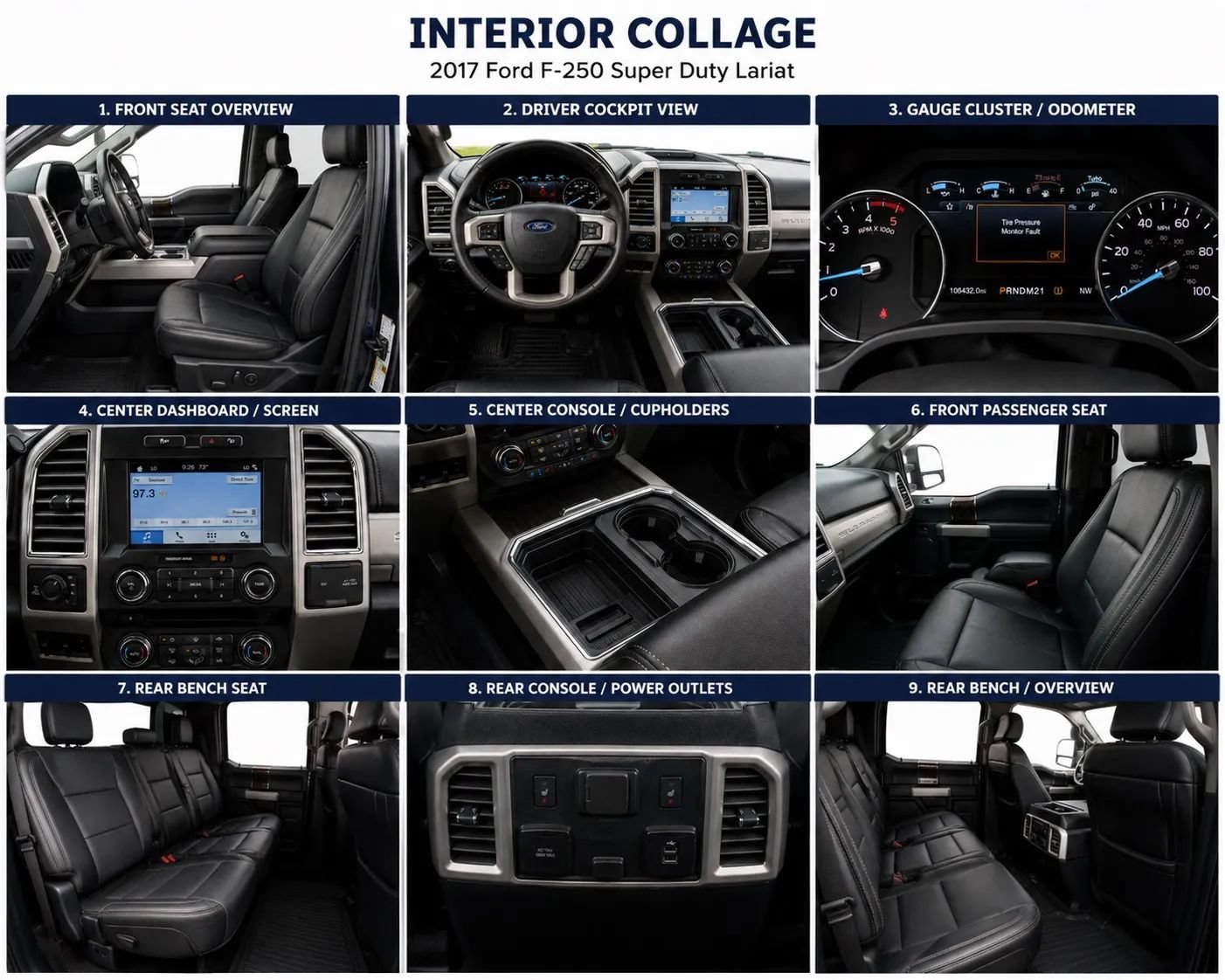 Used 2018 Ford F250 Lariat w/ Lariat Ultimate Package AWD/4WD image 18