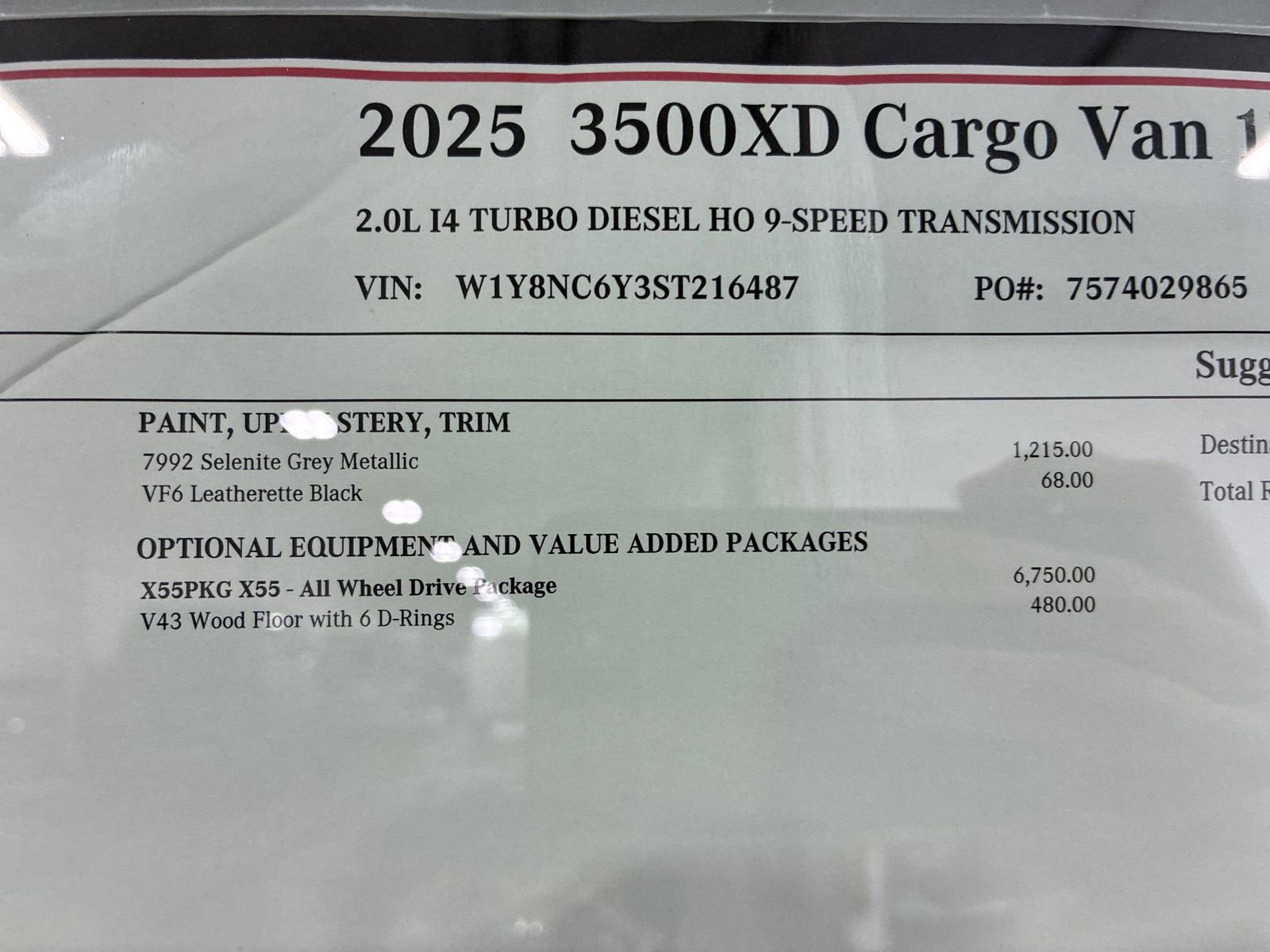 New 2025 Mercedes-Benz Sprinter 3500 image 15