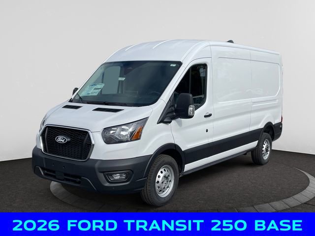 New 2026 Ford Transit 250 148 Medium Roof Extended AWD w/ Load Area Protection Package