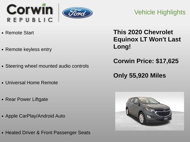 Used 2020 Chevrolet Equinox LT w/ Driver Convenience Package image 6