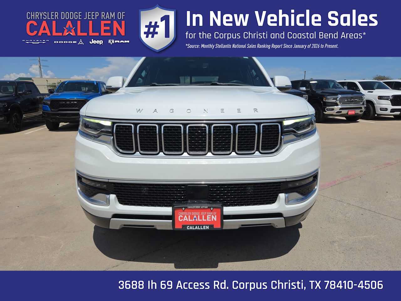 Used 2022 Jeep Wagoneer Series II w/ Rear Seat Video Group 1 AWD/4WD image 14
