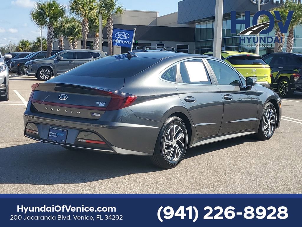 Certified 2023 Hyundai Sonata Blue w/ Cargo Package image 5
