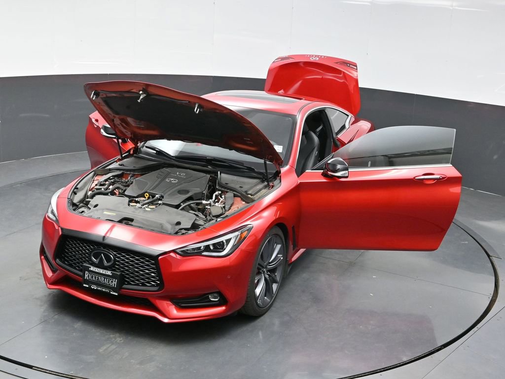 Used 2022 INFINITI Q60 Red Sport 400 w/ Cargo Package RWD image 33