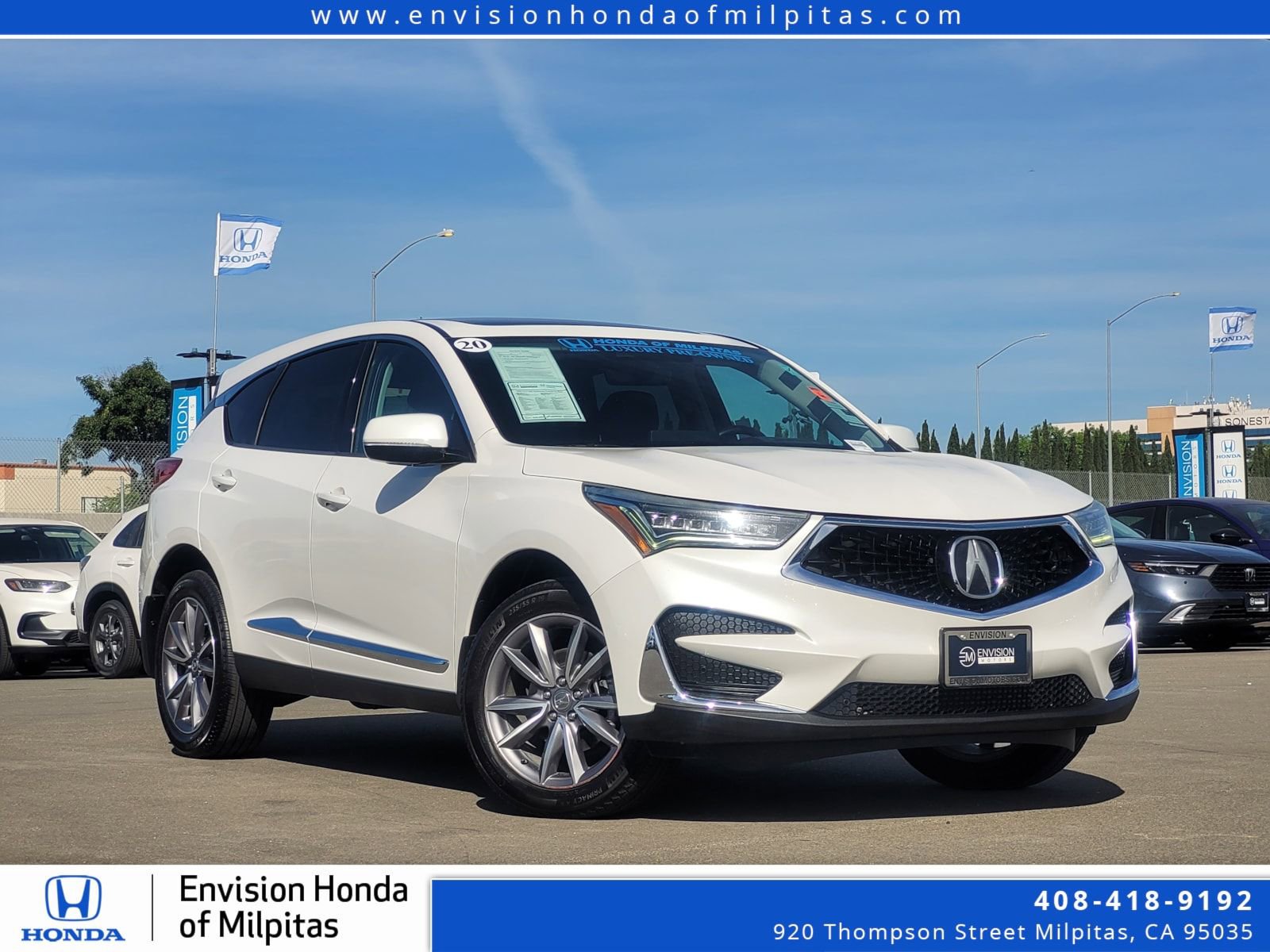 Used 2020 Acura RDX AWD w/ Technology Package