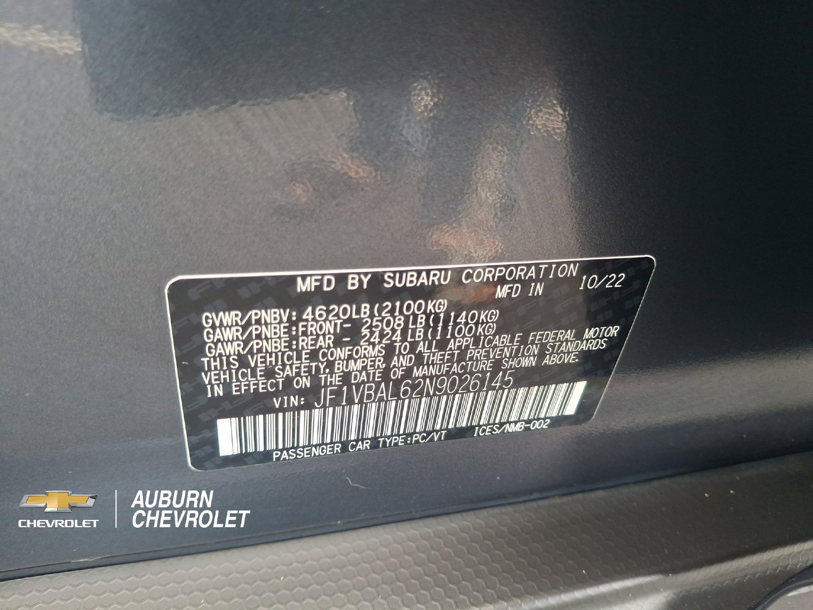 Used 2022 Subaru WRX Limited AWD/4WD image 28