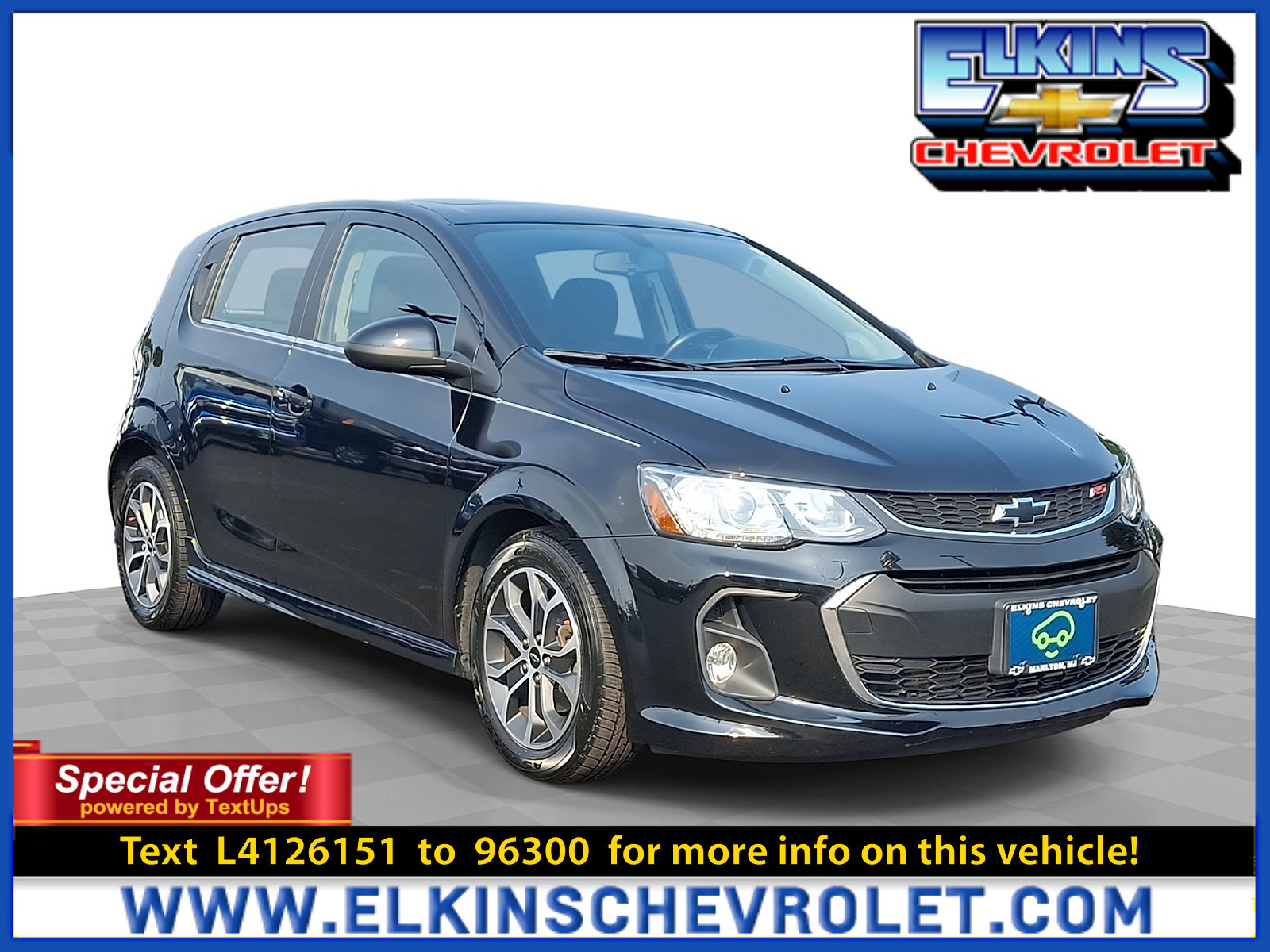 Certified 2020 Chevrolet Sonic LT w/ Convenience Package