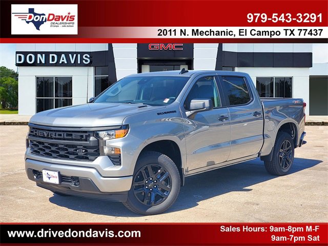 New 2026 Chevrolet Silverado 1500 Custom w/ LPO, Dark Essentials Package image 1
