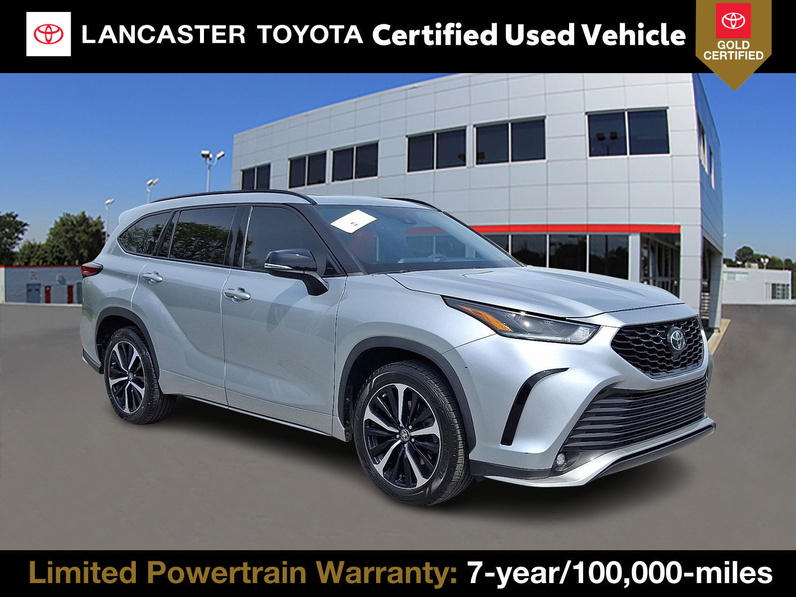 Certified 2021 Toyota Highlander XSE image 1