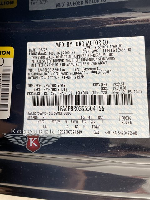 New 2025 Ford Mustang Dark Horse image 26