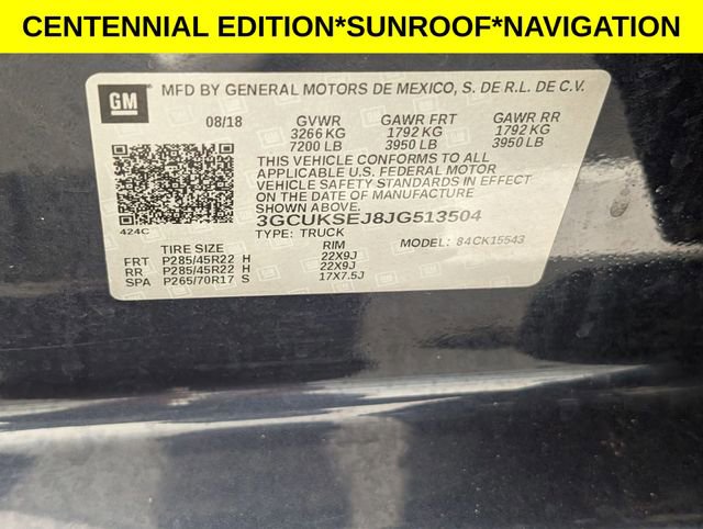 Used 2018 Chevrolet Silverado 1500 LTZ Z71 w/ Centennial Edition AWD/4WD image 35