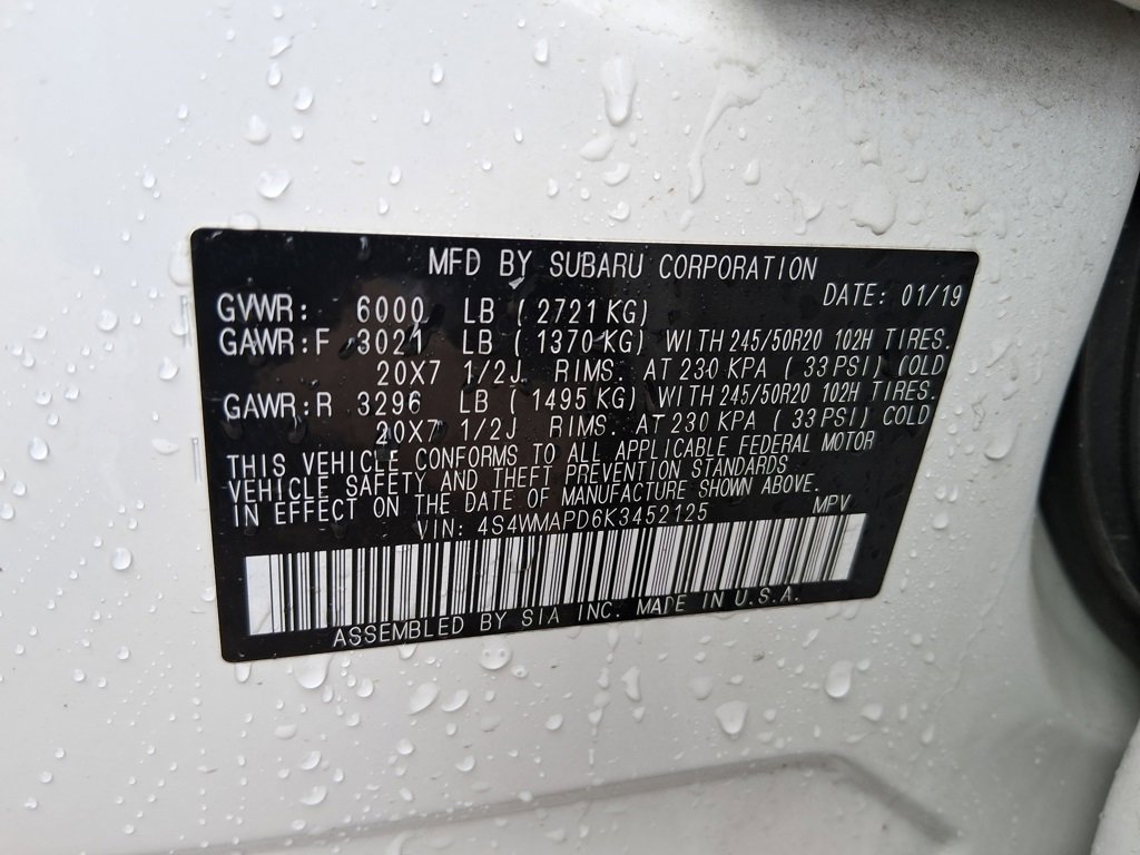 Used 2019 Subaru Ascent Limited w/ Popular Package #3 image 15