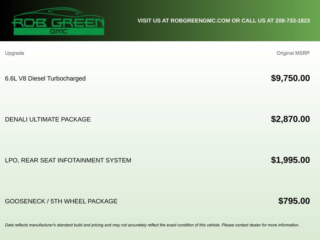Used 2020 GMC Sierra 3500 Denali w/ Denali Ultimate Package image 5