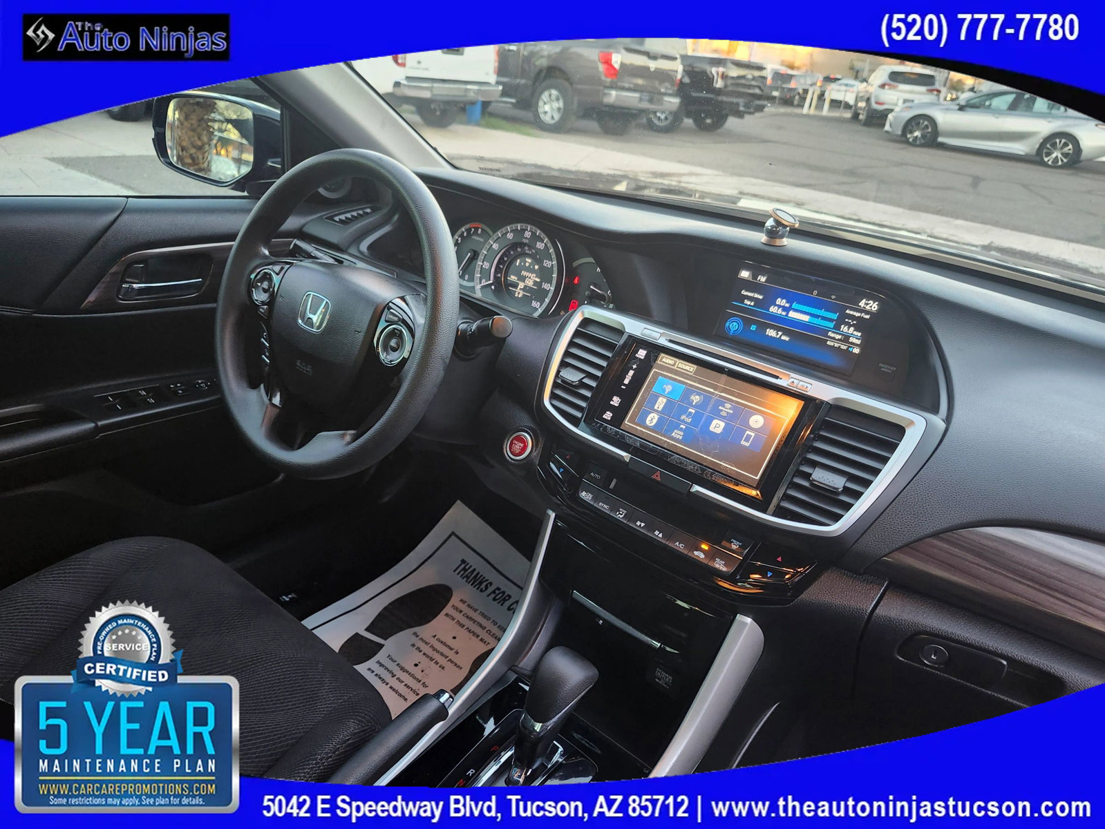 Used 2016 Honda Accord EX image 21