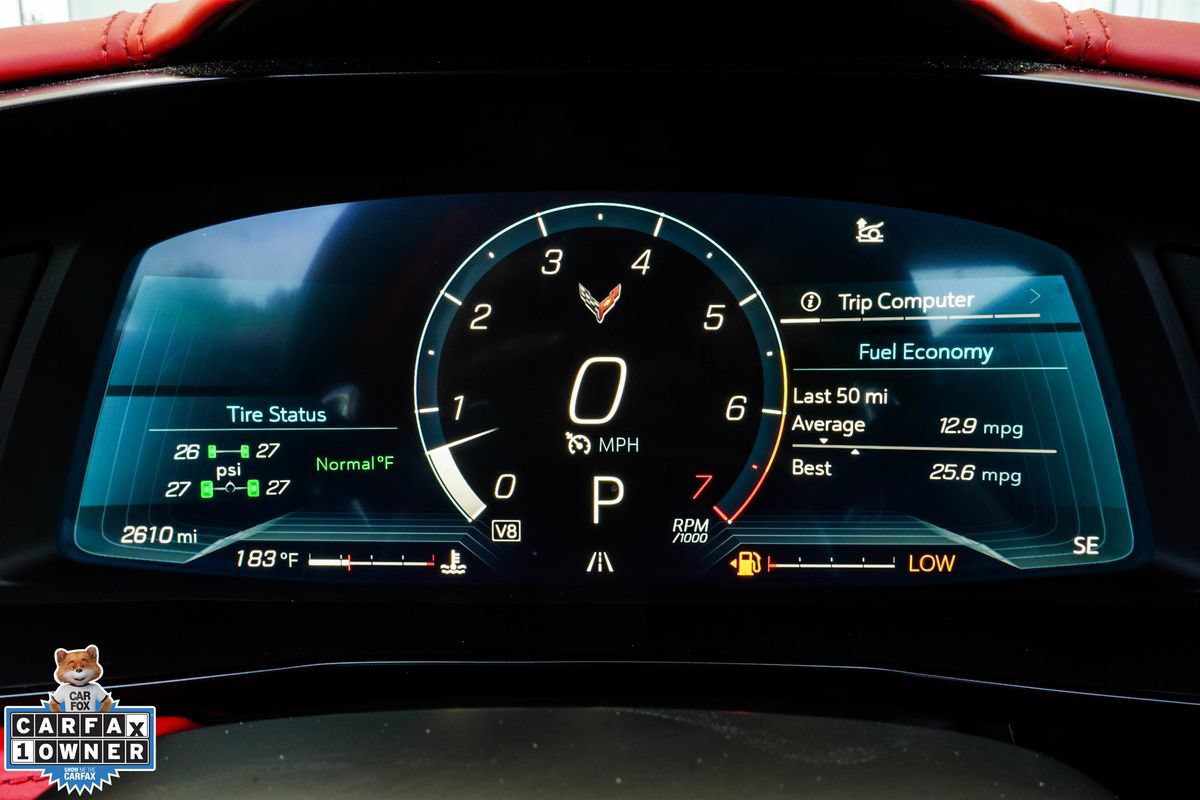 Used 2024 Chevrolet Corvette Stingray Premium Cpe w/ Z51 Performance Package RWD image 24