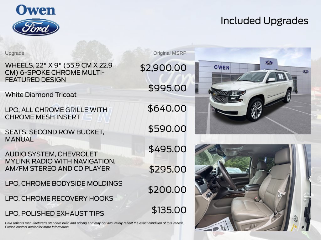 Used 2015 Chevrolet Tahoe LT AWD/4WD image 4