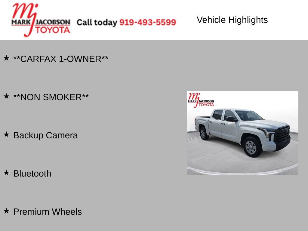 Used 2025 Toyota Tundra SR w/ SR Tow Package image 6