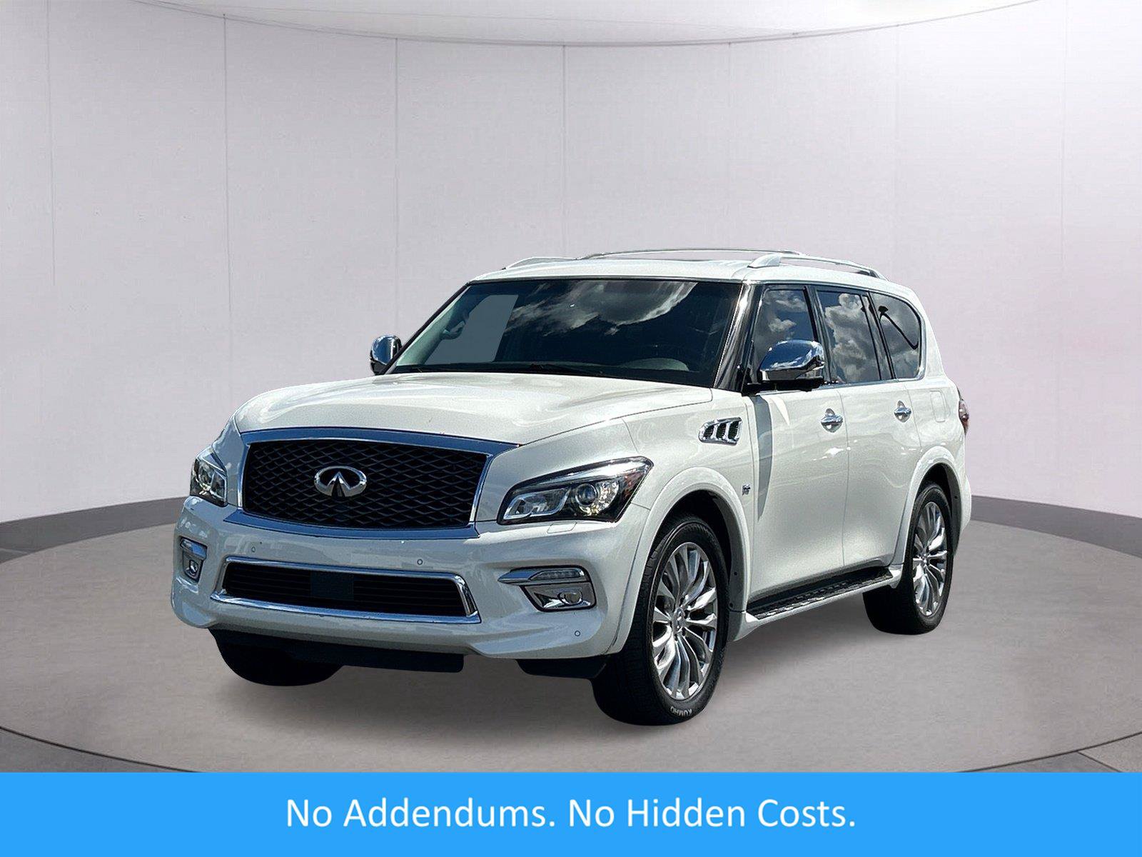 Used 2015 INFINITI QX80 4WD w/ Deluxe Technology Package image 1