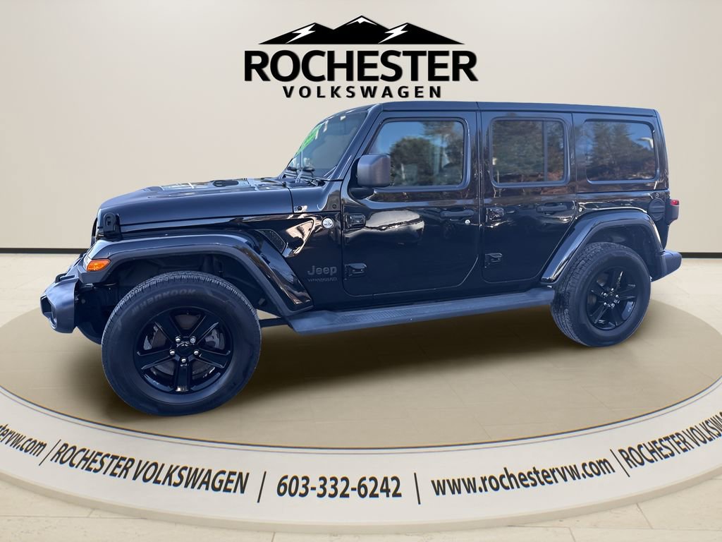 Used 2020 Jeep Wrangler Unlimited Sahara AWD/4WD image 3
