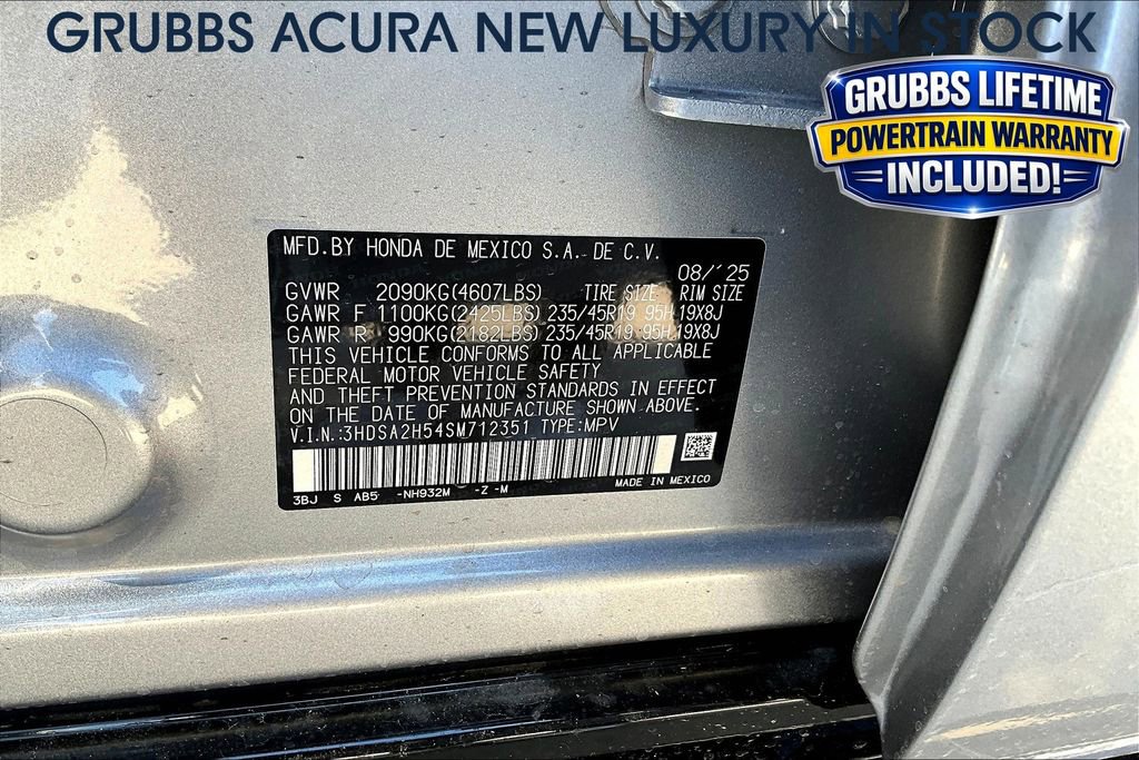 New 2025 Acura ADX A-Spec AWD/4WD image 13
