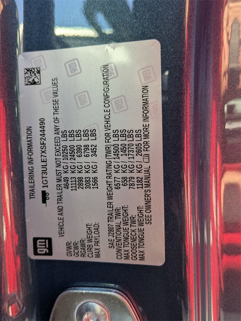 New 2025 GMC Sierra 2500 Pro w/ LPO, GMC Protection Package image 20