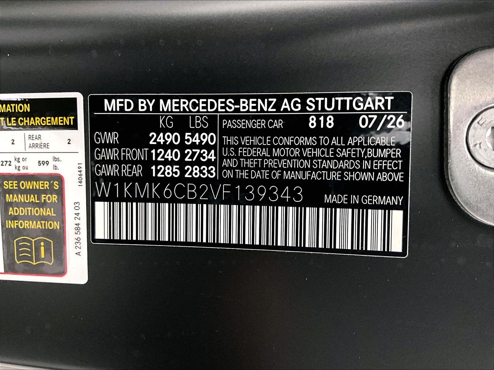New 2027 Mercedes-Benz CLE 53 AMG 4MATIC Cabriolet image 15