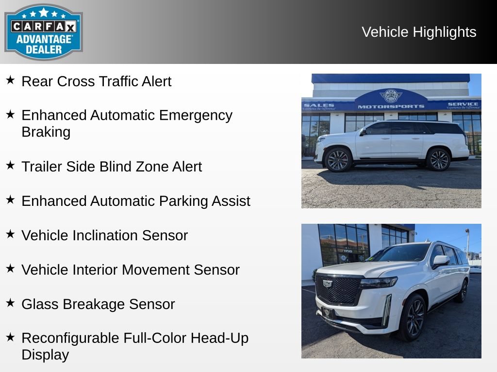 Used 2022 Cadillac Escalade ESV Sport Platinum AWD/4WD image 16