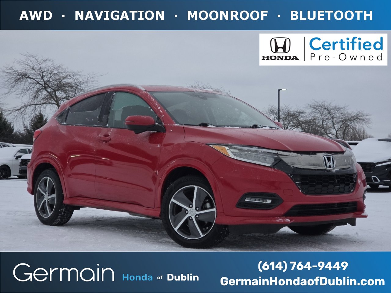 Certified 2020 Honda HR-V Touring