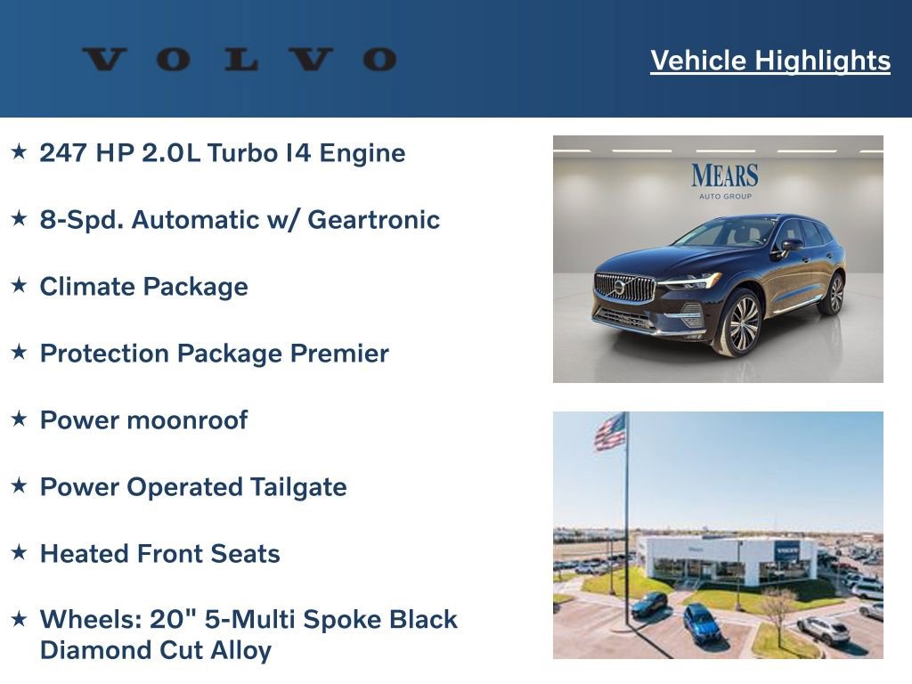 Certified 2023 Volvo XC60 B5 Plus w/ Protection Package Premier image 3