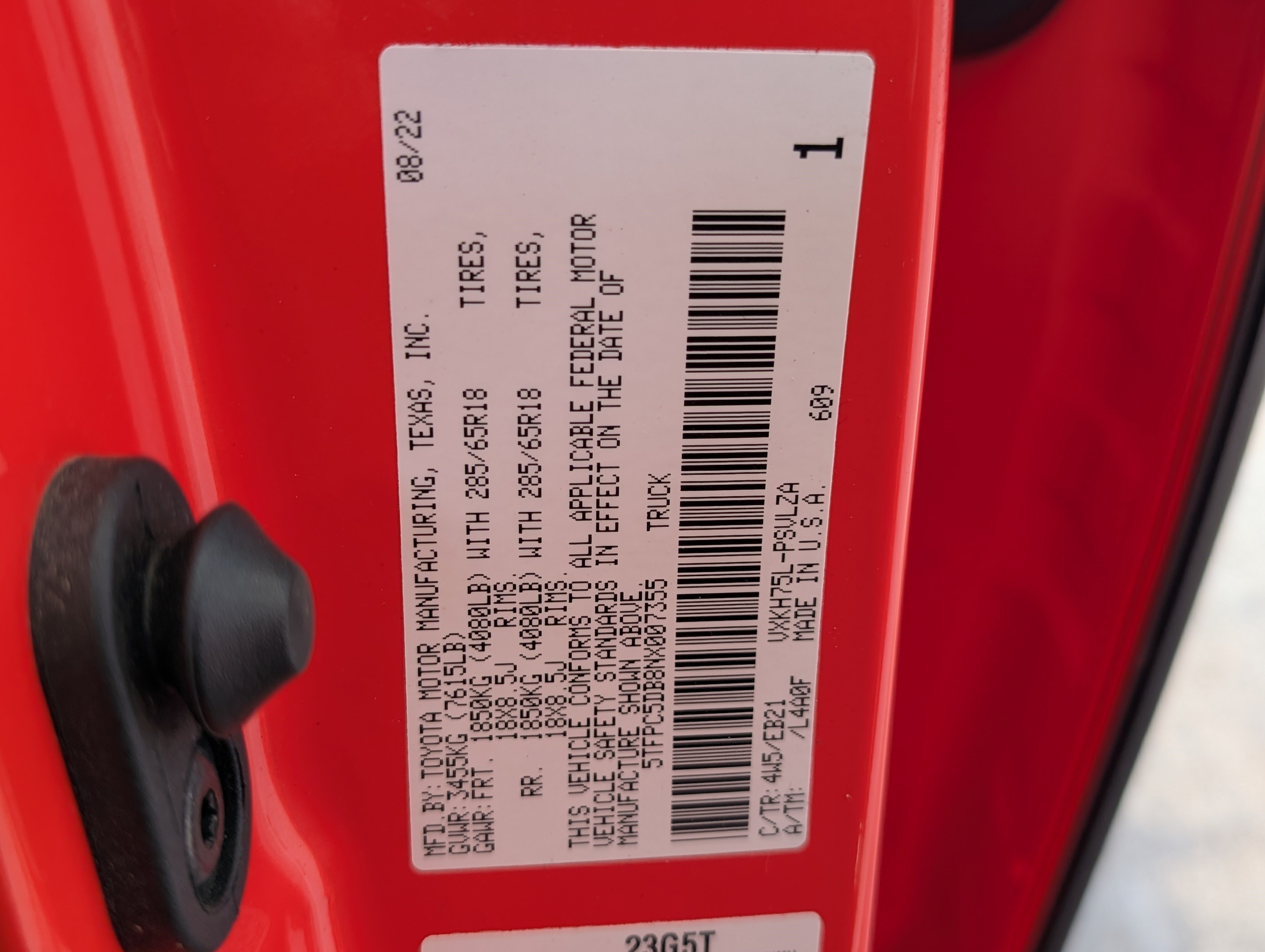 Used 2022 Toyota Tundra TRD Pro AWD/4WD image 38