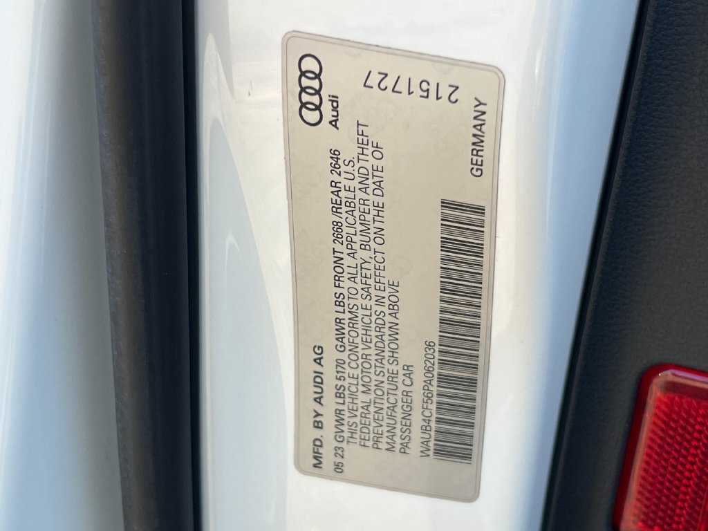 Certified 2023 Audi S5 Prestige w/ Prestige Package AWD/4WD image 40