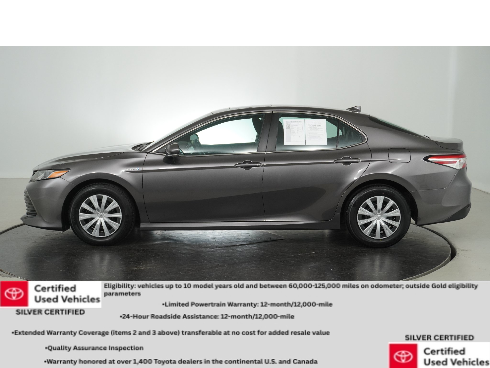 Certified 2020 Toyota Camry LE w/ Sunroof Package FWD image 7
