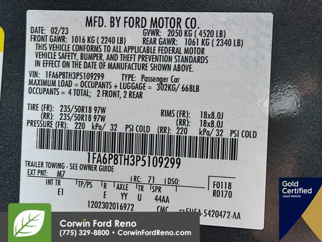 Certified 2023 Ford Mustang Premium RWD image 34