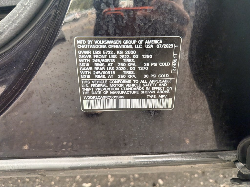 Used 2024 Volkswagen Atlas SE FWD image 29