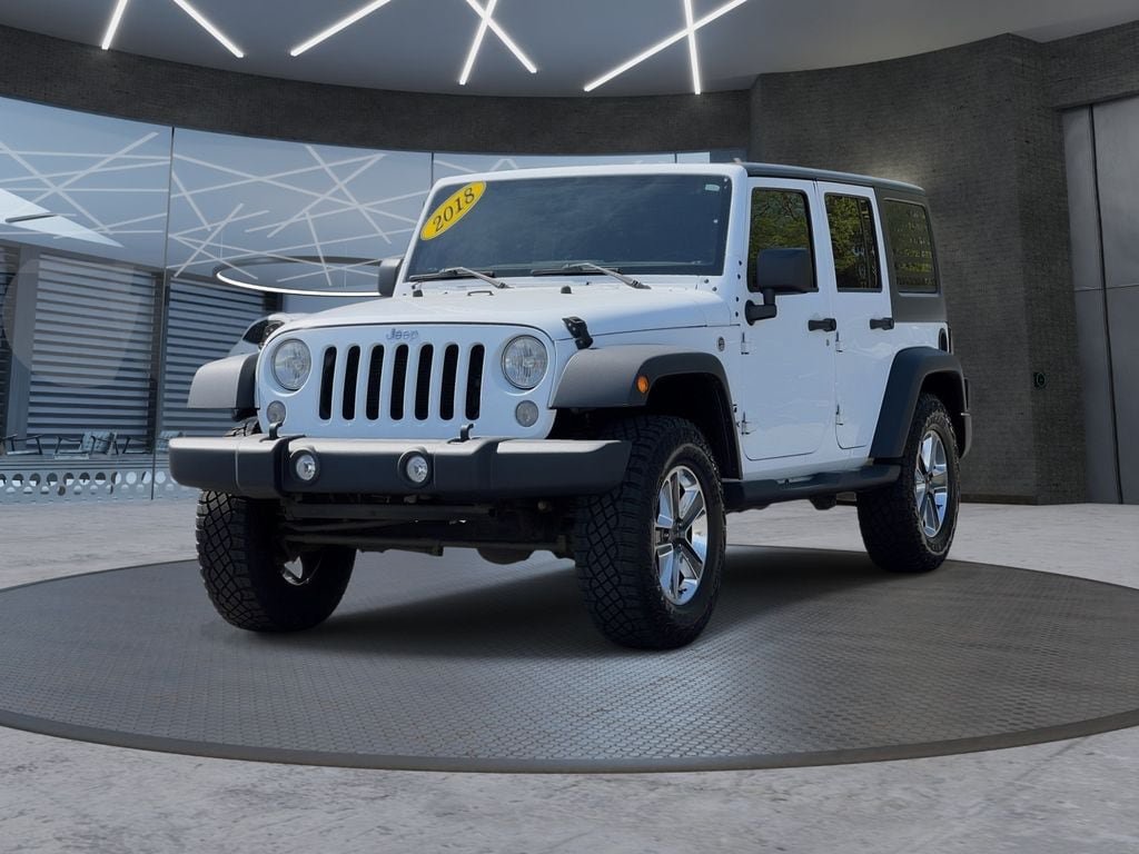 Used 2018 Jeep Wrangler Unlimited Sport S AWD/4WD image 2