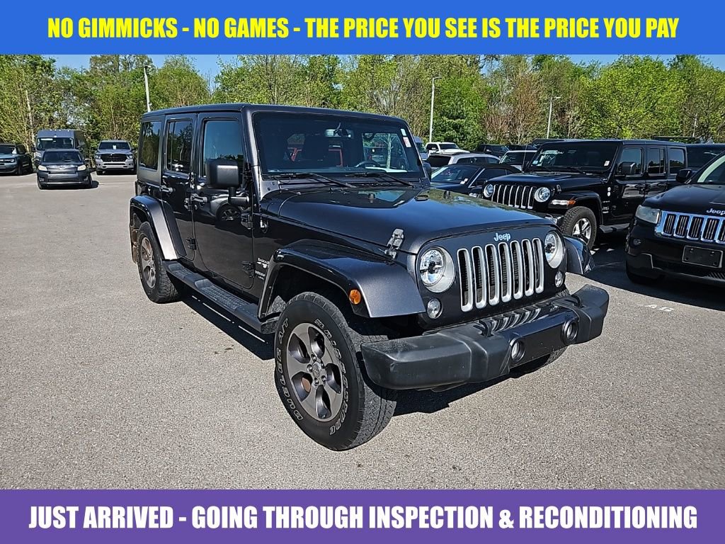 Used 2017 Jeep Wrangler Unlimited Sahara image 1