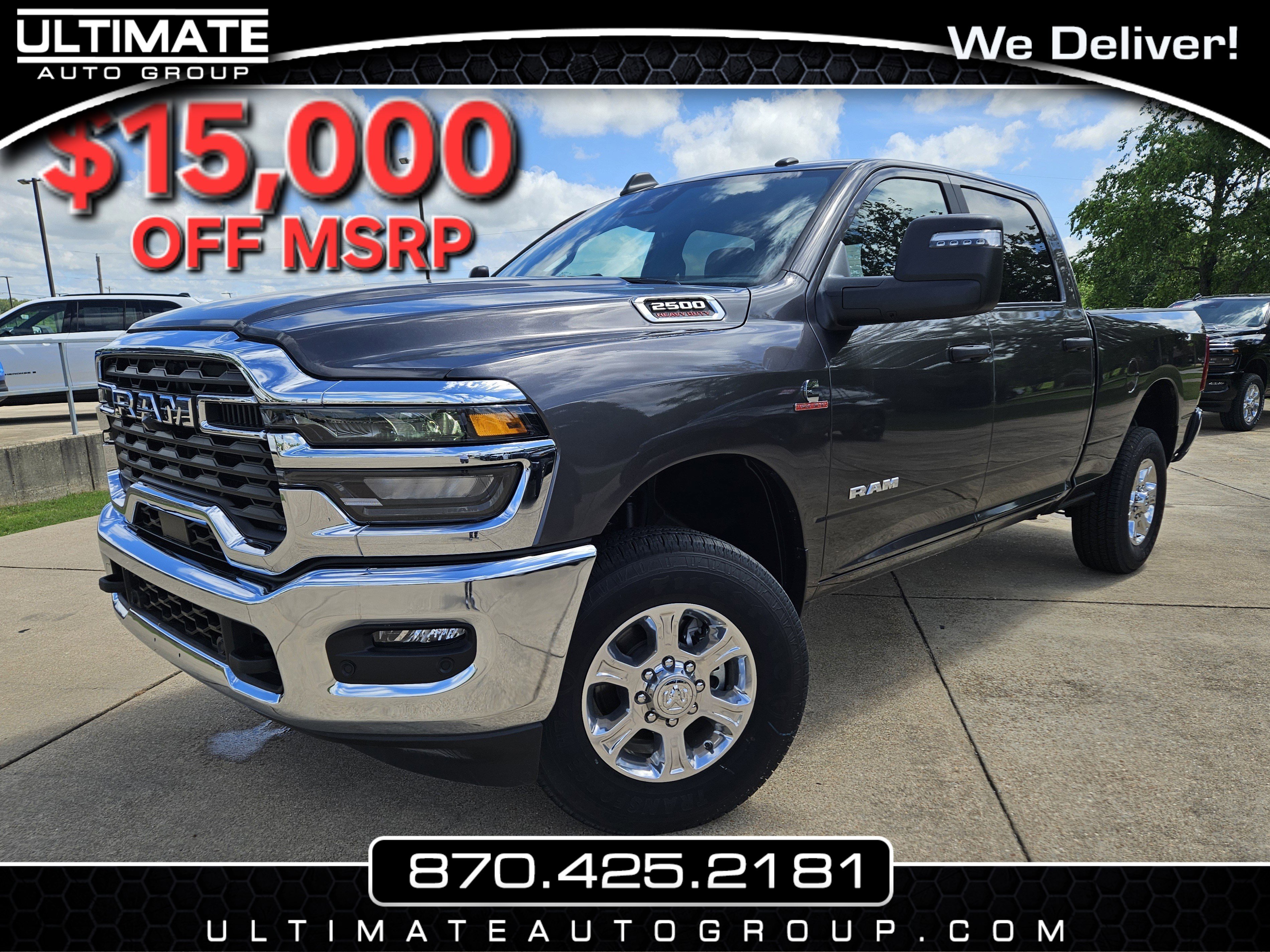 New 2025 RAM 2500 Big Horn w/ Safety Group AWD/4WD image 1