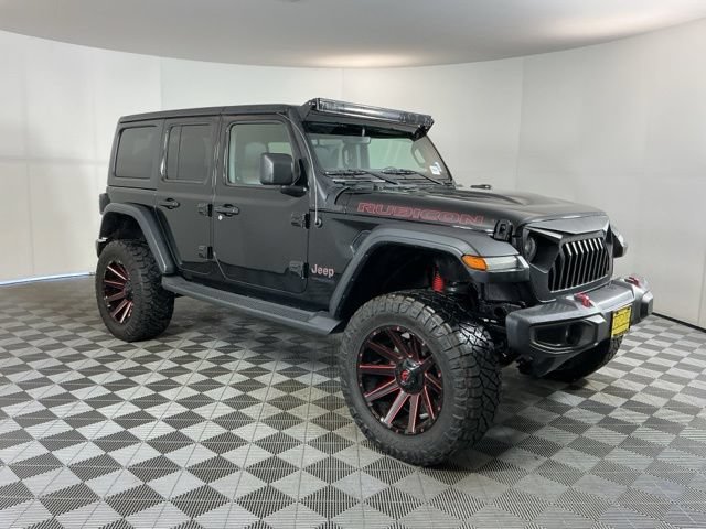 Used 2019 Jeep Wrangler Unlimited Rubicon w/ Uconnect 4C Nav & Sound Group AWD/4WD image 3